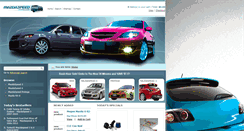 Desktop Screenshot of mazdaspeedstore.com